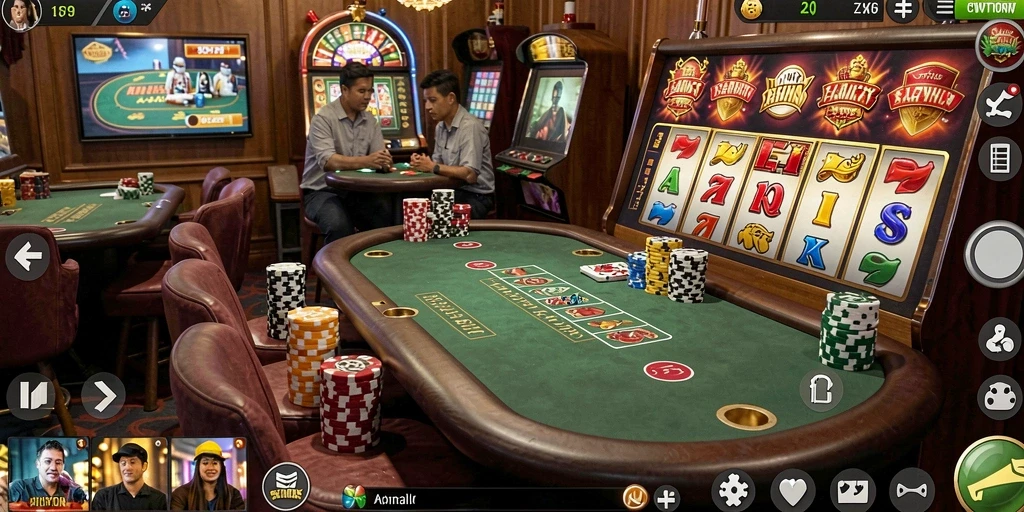 Tangkapan layar dari menu kustomisasi karakter yang kaya.