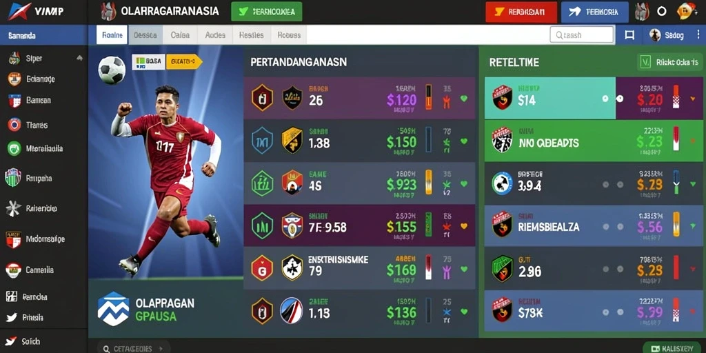 Halaman profil pengguna dengan statistik permainan.