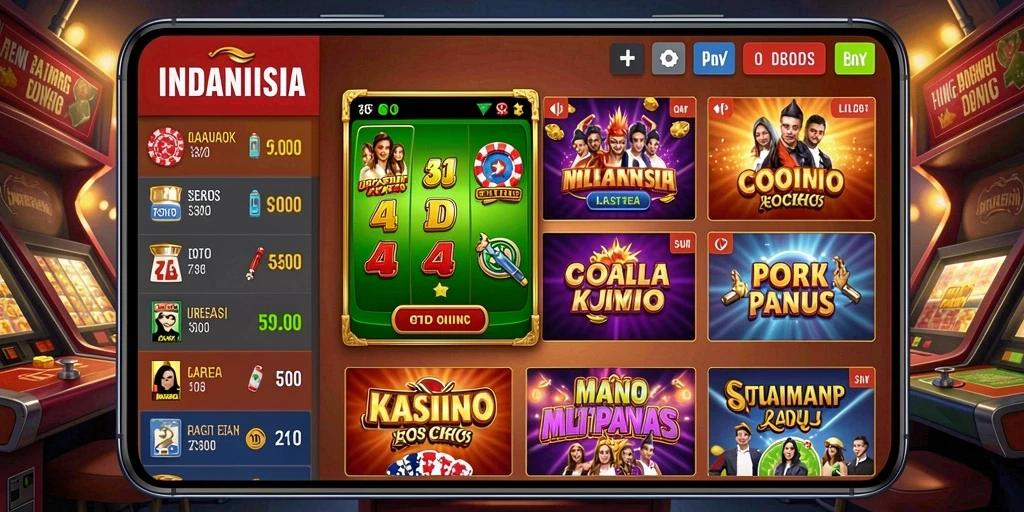 Menu bonus harian yang menguntungkan bagi pemain.