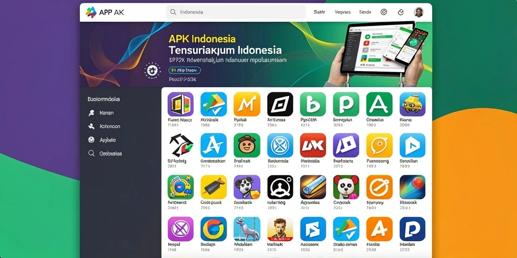 Tampilan level yang menantang dan seru.