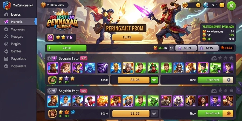 Screenshot karakter alien yang unik dan penuh warna.