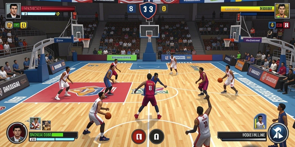 Screenshot memperlihatkan mode multiplayer yang penuh tantangan.