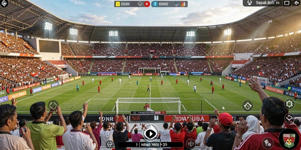 Tangkapan layar BARA22 menunjukkan berbagai power-up yang tersedia di dalam game.