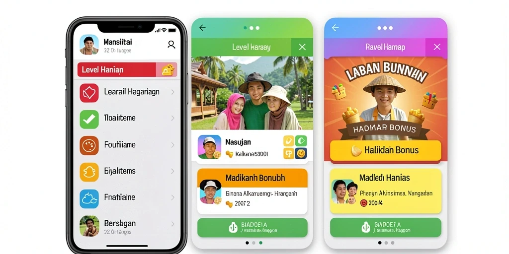 Fitur multiplayer yang memungkinkan bersaing dengan teman.