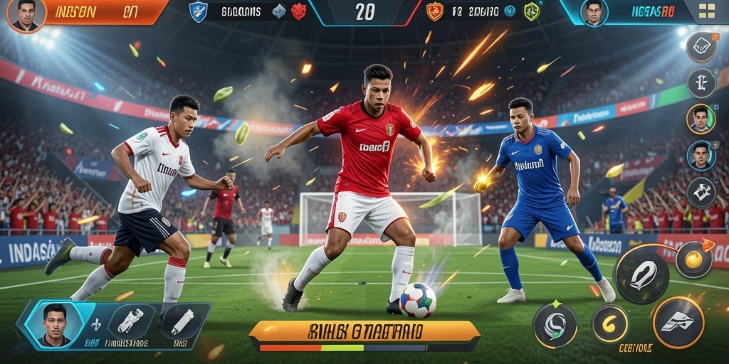 Tantangan level yang semakin meningkat dan menarik.