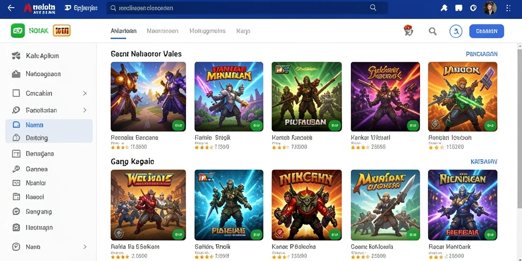 Screenshot ketiga memperlihatkan leaderboard dengan skor tinggi pemain lainnya.