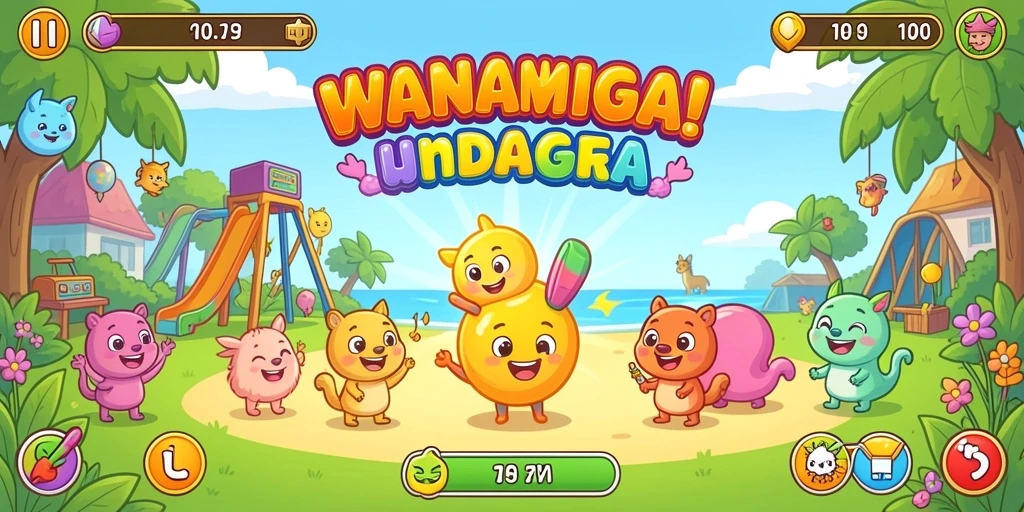 Halaman promosi menarik dengan bonus untuk pengguna baru.